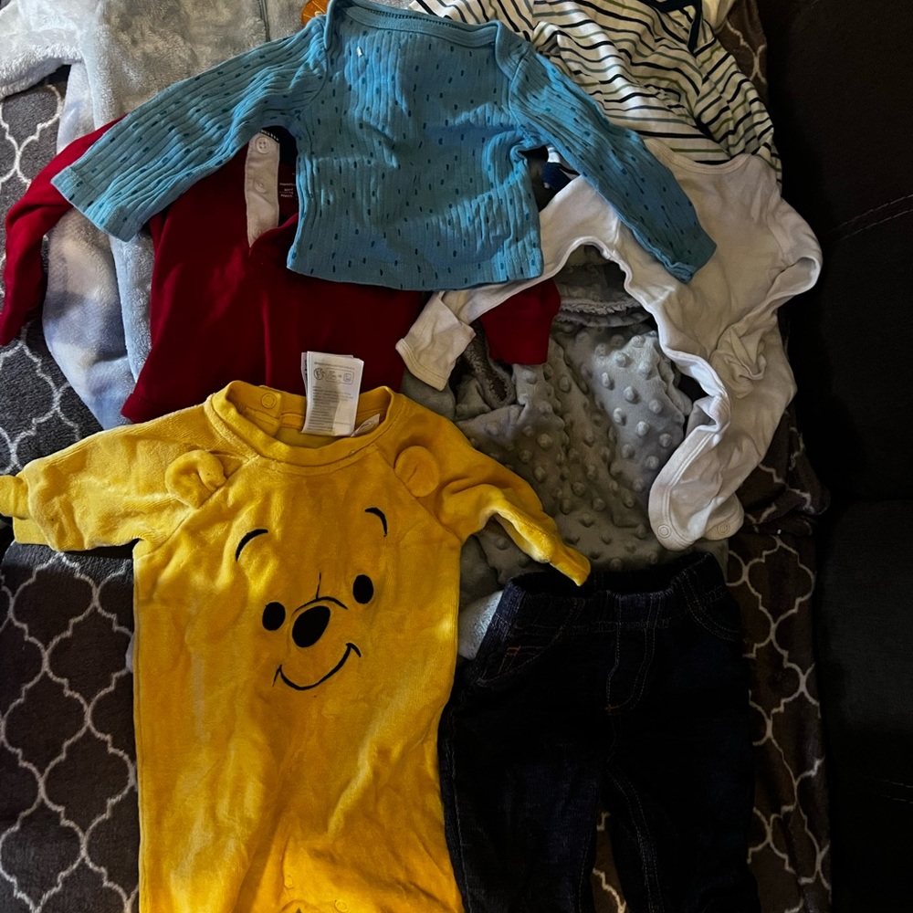 Full whole bag of baby boy clothes listed